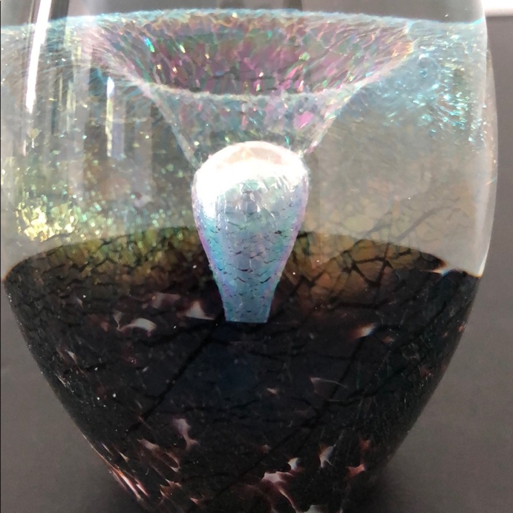 ❌SOLD❌EICKHOLT ART GLASS COLLECTOR EGG PAPERWEIGHT - Picture 10 of 16